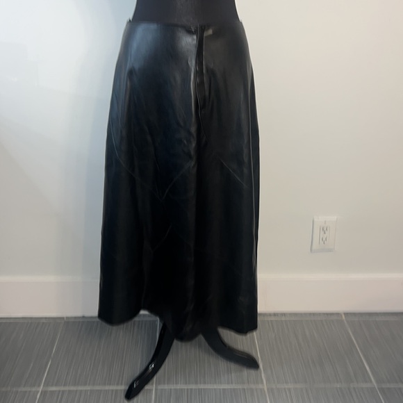 Womens midi faux leather skirt size 12 - Picture 7 of 11